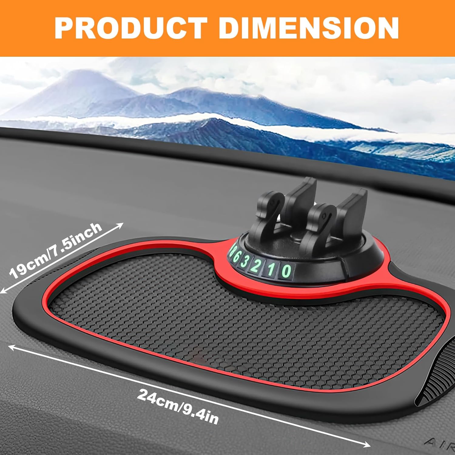 Multifunction Car Anti-Slip Mat Auto Universal Phone Holder
