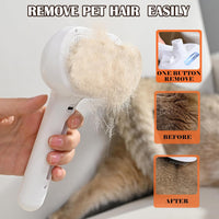 Thumbnail for Steam Grooming Brush for Cats and Dogs - 3 IN 1 Spray Brush