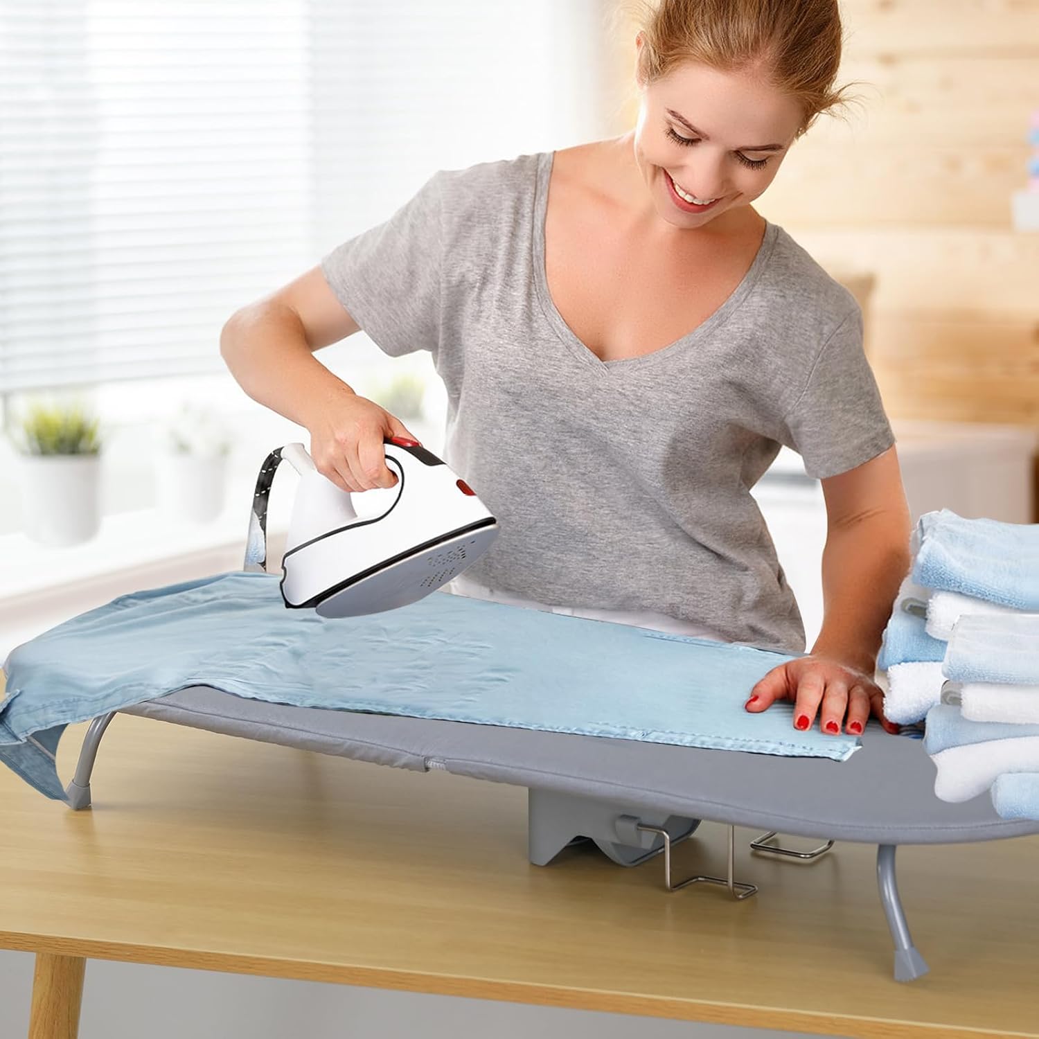 Folding Ironing Board Table Ironing Board with Wall Mount