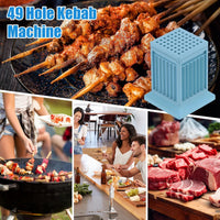 Thumbnail for 49 Holes Meat Skewers Machine for Kebab Beef Grilling BBQ Cooking Accessories BBQ