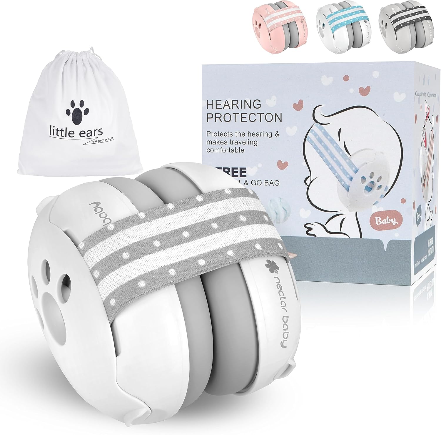 Adjustable Baby Noise Cancelling Headphones Ear Protection
