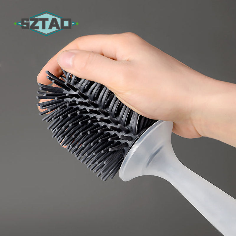 Toilet Brush Wall-Mounted Cleaning Tool