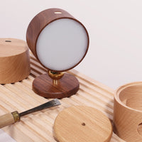 Thumbnail for Magnetic Wireless Bedside Wooden LED Smart 360 Degree