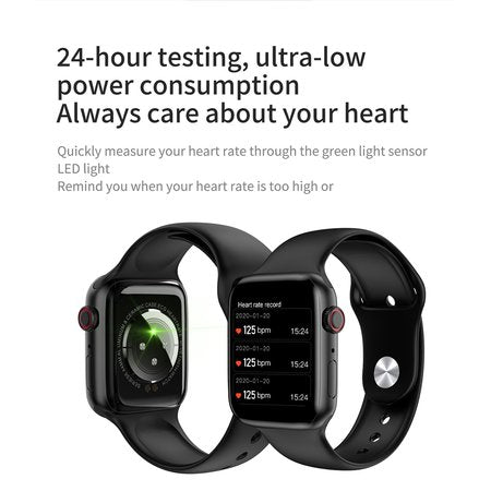 Y60 Bluetooth Call Smart Watch Heart-Rate Monitor Music Ip67 Waterproof