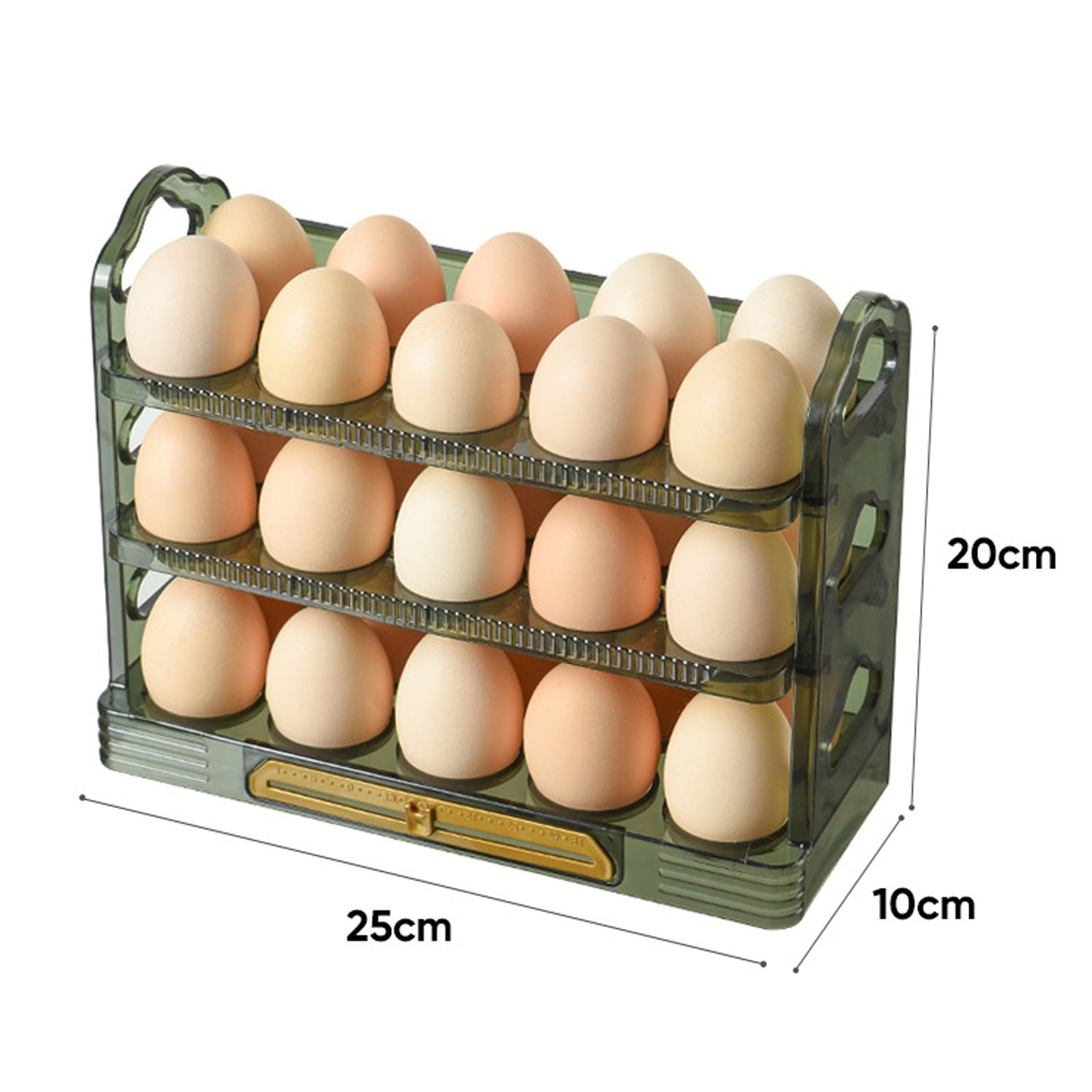 Egg Storage Box 30 pcs Kitchen Organizer