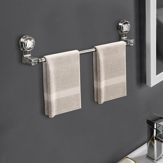Retractable Suction Cup Towel Bar 65 cm