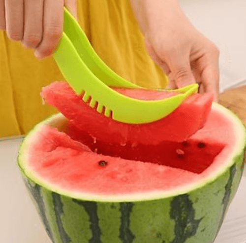 Watermelon Slicer/diced/Divider/Cutter/Plastic Knife Melon Scoop Fruit Server