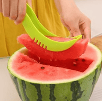 Thumbnail for Watermelon Slicer/diced/Divider/Cutter/Plastic Knife Melon Scoop Fruit Server