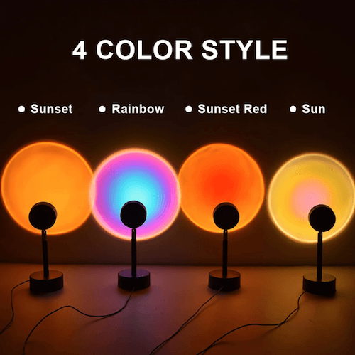 Sunset Projector Lamp 16 Colors Atmosphere Lamp