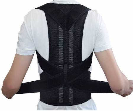 Posture Corrector METAL Brace Adjustable Perfect for Womens, Mens & Teens for Slouching & Hunching