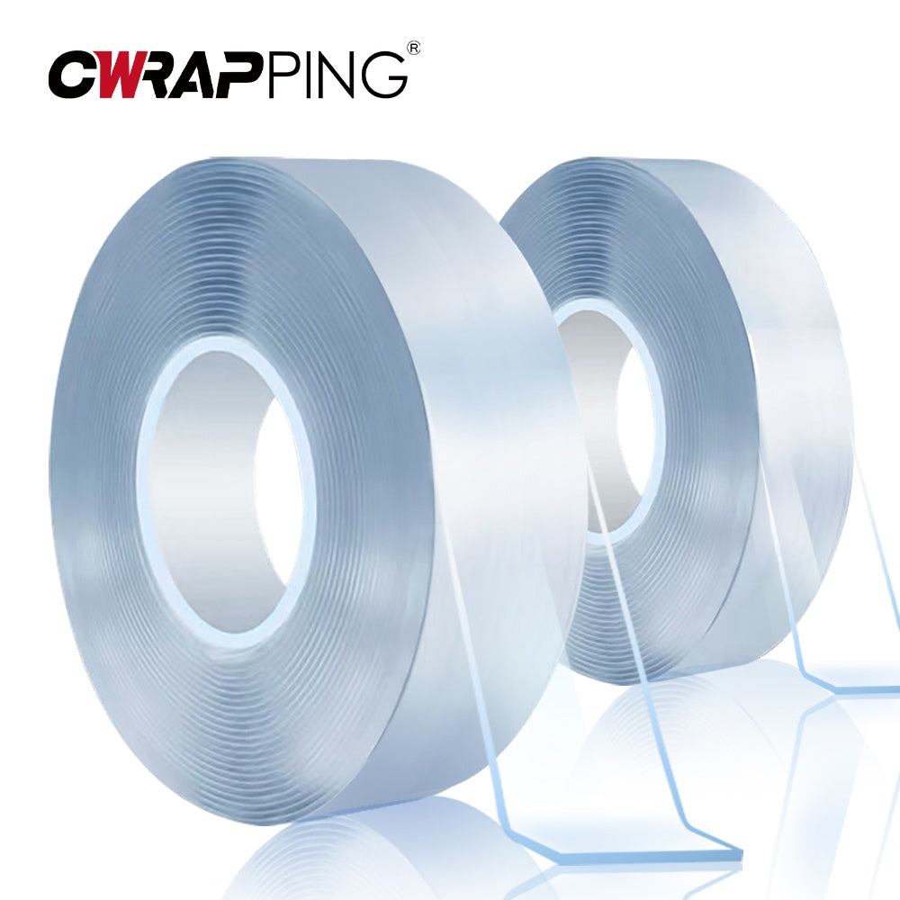 Transparent and waterproof double-sided adhesive tape  20 mm x 3 m