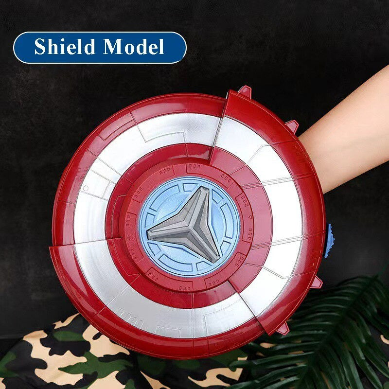 Captain America Shield Toy + 10 Soft Bullets