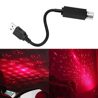 Thumbnail for Car Roof Star Light Interior Mini LED Starry Laser Atmosphere Ambient Projector Lights USB Red Auto Decoration Night Galaxy Lamp