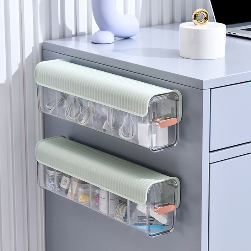 6-Grid Wall-mounted Transparent Underwear Storage Box