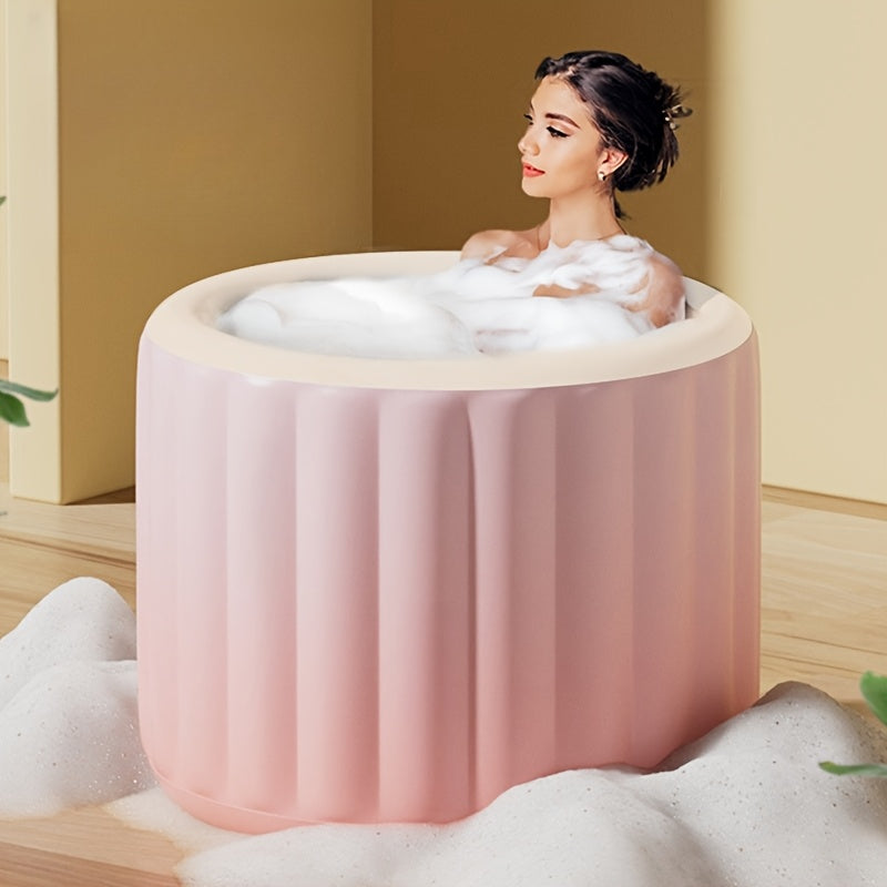 Inflatable Bathtub with Pump 45s Quick Setup