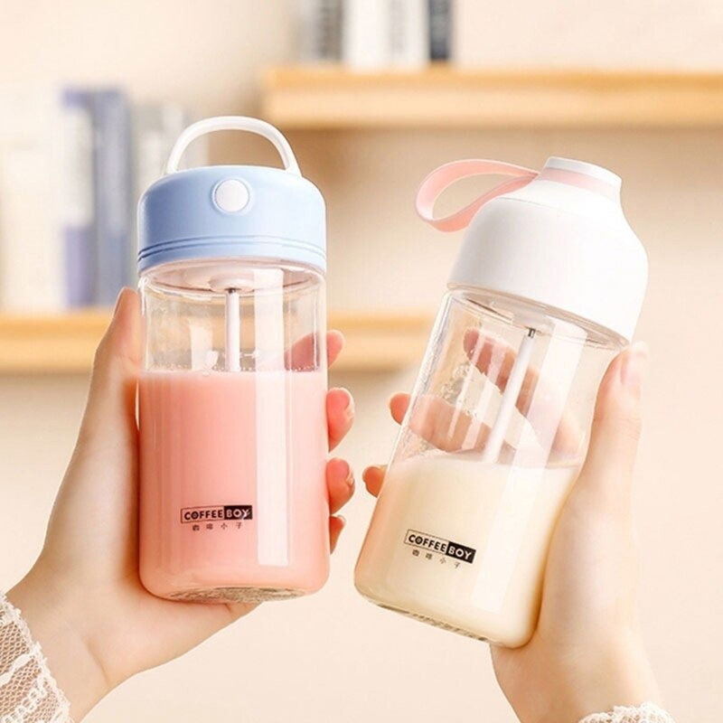 Electric Protein Shaker Bottle  Automatic Self Stirring Cup Small Travel Coffee Mug Mixing Drink Mixer