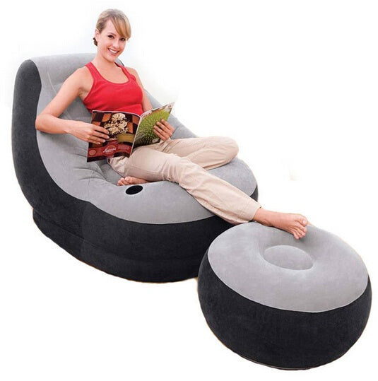 INTEX Ultra Lounge Inflatable Chair + FREE Pump