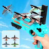 Thumbnail for Foam Aircraft Launcher Catapult Plane Toys Kids  Shooting Game
