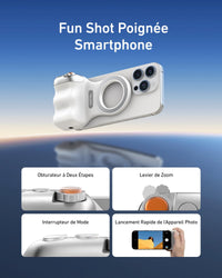 Thumbnail for TELESIN Shot Smartphone Handle Grip with Detachable Bluetooth Remote Control