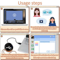 Thumbnail for 3D Crystal Ball with Digital Display, Personalized LED Photo and Video Sphere 3D Ultrasound Crystal