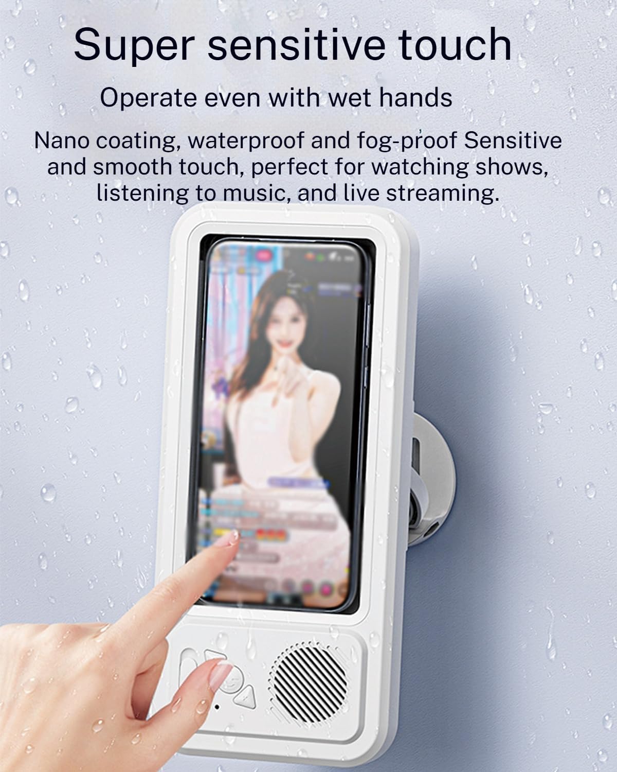 Waterproof Phone Case with Built In Speaker – Ahammashop Waterproof Phone Case with Built In Speaker – Ahammashop