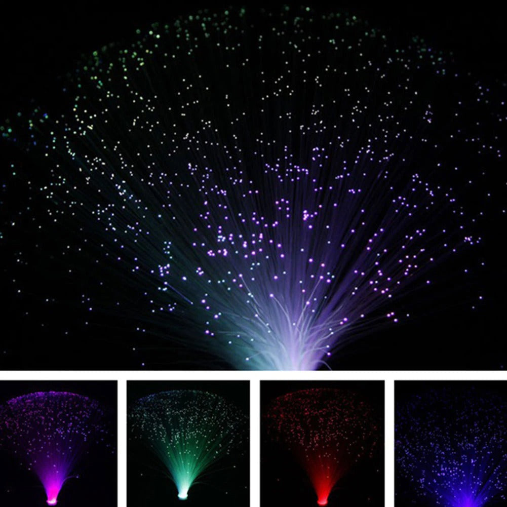 Rechargeable Led Fiber Optic Lamp Room Decor Aesthetic Atmosphere Holiday Lightingparty Wedding Decoration Christmas Lights Personalized Gift