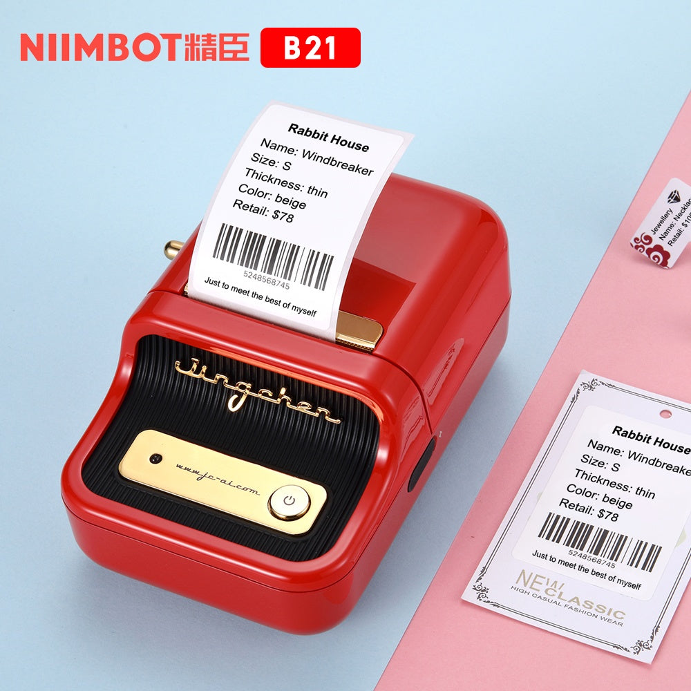 Original Niimbot B21 Wireless Thermal Label Printer