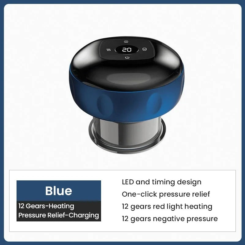 Smart Electric Vacuum Cupping Cellulite Massager Massage Body Cup