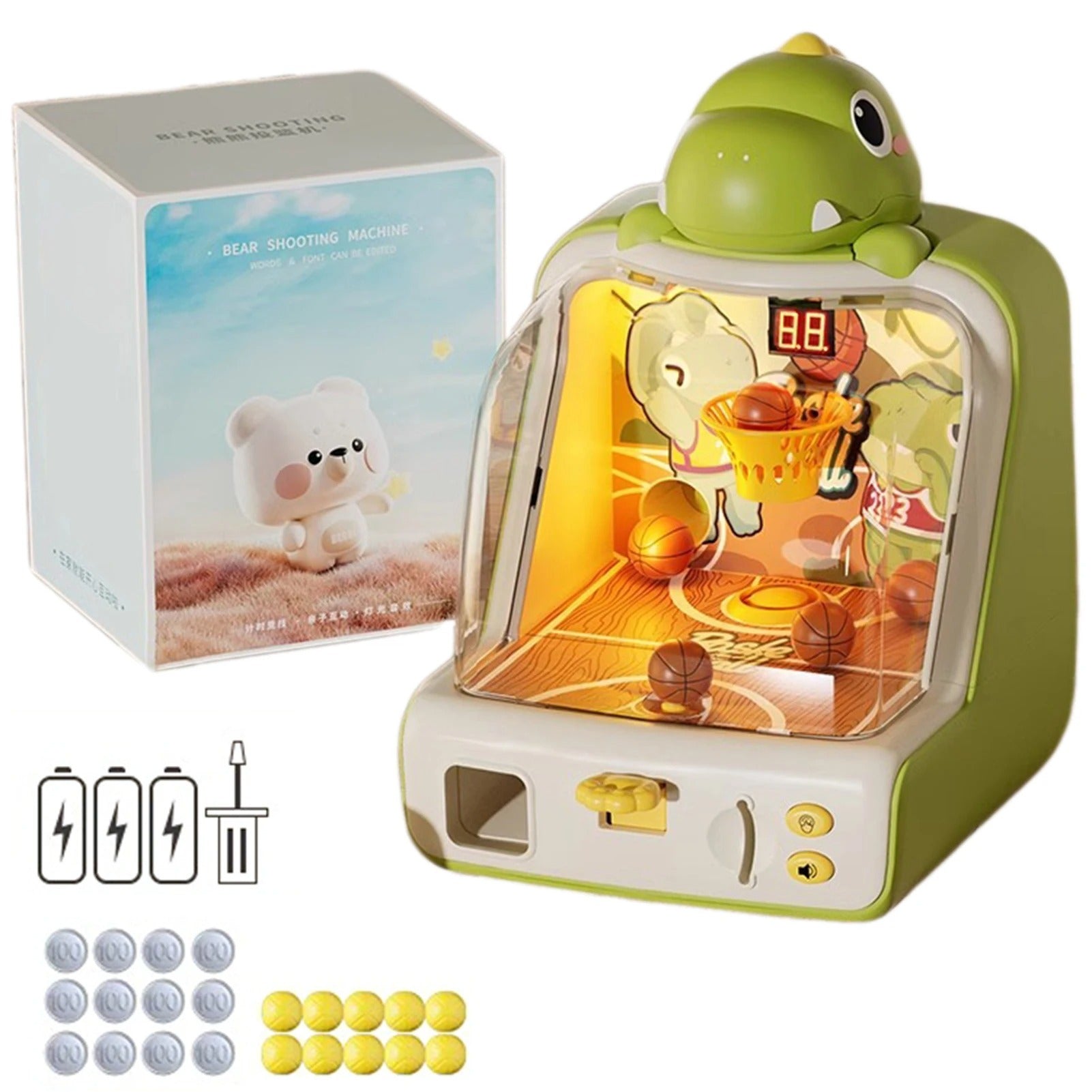 Mini Basketball Game for KIDS with batteries