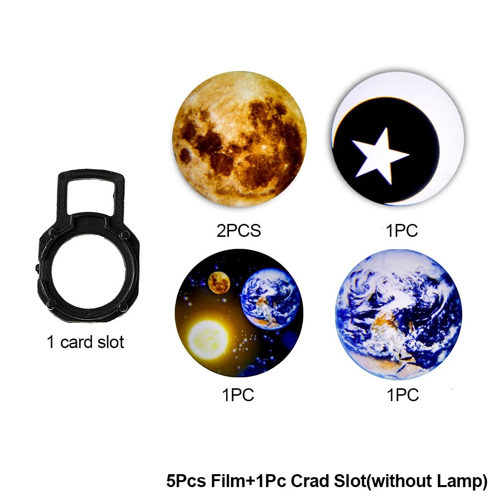 Earth Moon Projector Galaxy Night