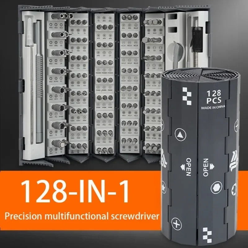 128 in 1 Precision Screwdriver Set Magnetic Phillips Torx