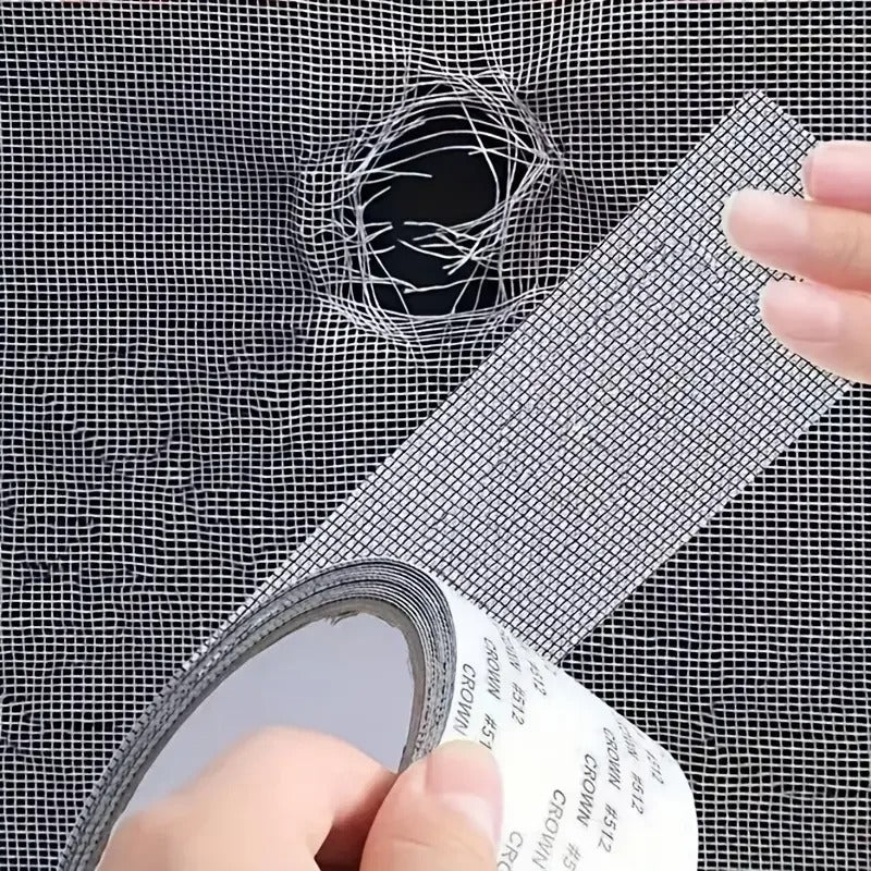 Window Repair Mesh Tape Self Adhesive 10 m x 10 cm