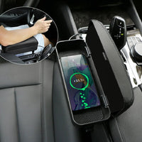 Thumbnail for Wireless Charging Adjustable Car Armrest Organizer Box