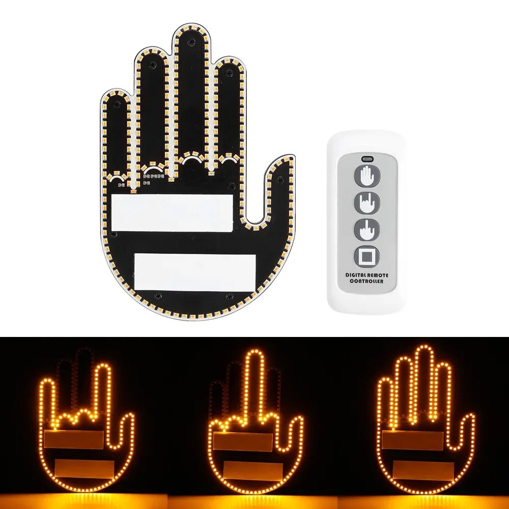 Led Hand Point Sign Original Led Hand Car Sign – Ahammashop