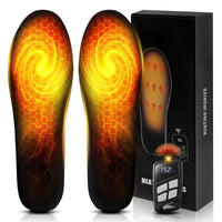 Thumbnail for Heated Insoles, 7000mAH Rechargeable Electric Heating Insoles with Remote Control