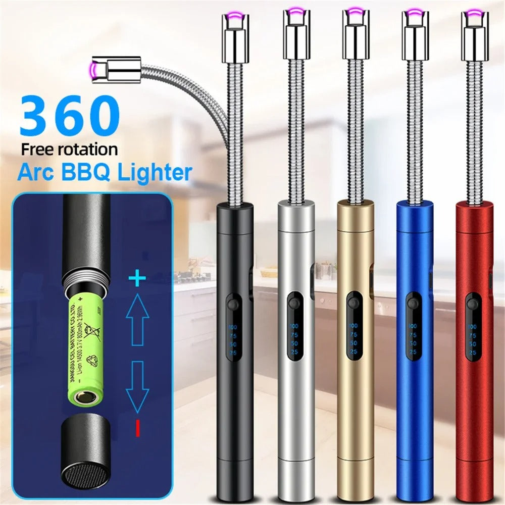 Rechargeable Electric Lighter Type C Windproof