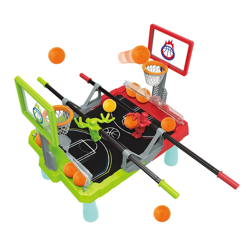 Foosketball Game Foosball Plus Basketball Tabletop Game for Kids