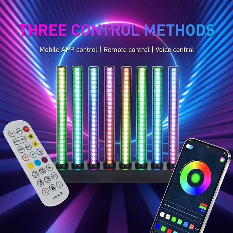 8 tubes LED Smart RGB Desktop Light Tuya APP Touch Control