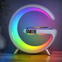Thumbnail for ORIGINAL Multifunctional Alarm Clock Night Light Mobile phone Wireless Charging Bluetooth Speaker Smart APP Control