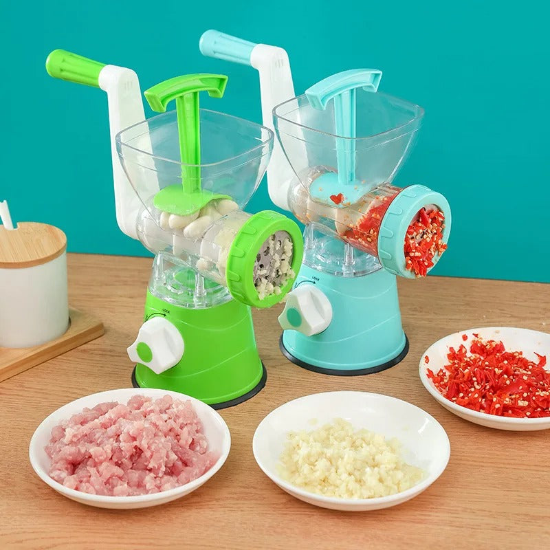 Manual Meat Grinder With Stainless Steel Blades