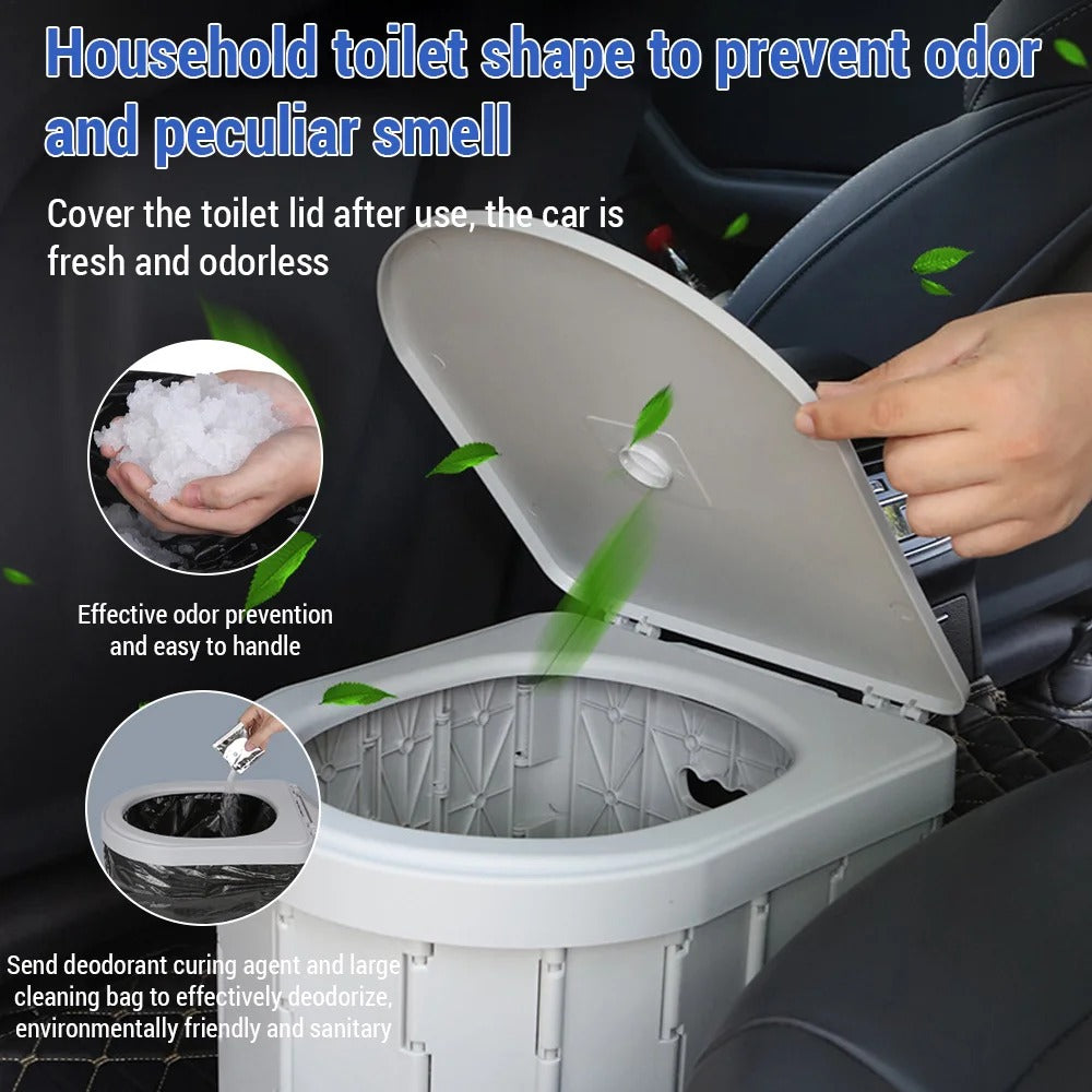 200KG Portable Emergency Toilet Foldable