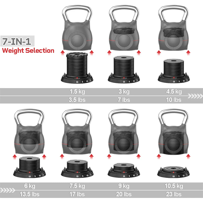 10KG Adjustable Kettlebell