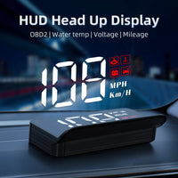 Thumbnail for Projector Display Digital KMH MPH Car Speedometer Temperature Voltage Alarm