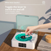 Thumbnail for The Vinyl Player - Vintage Vinyl Record Player Bluetooth Speaker,Retro Vinyl Record Player with Adjustable Lights,