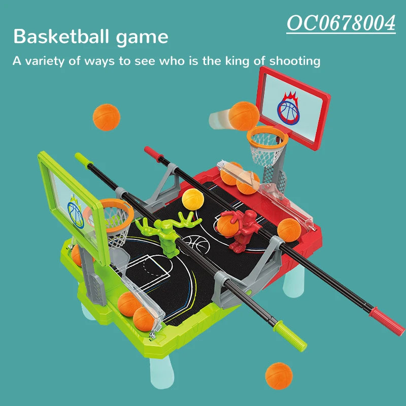 Foosketball Game Foosball Plus Basketball Tabletop Game for Kids