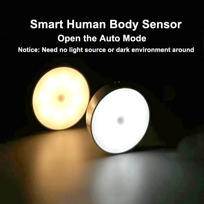 Original Automatic Motion Sensor Round LED Light Bar – Ahammashop