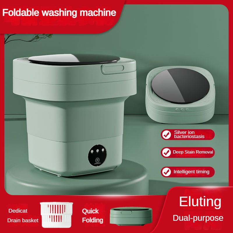 8L 40W Portable Foldable Washing Machine