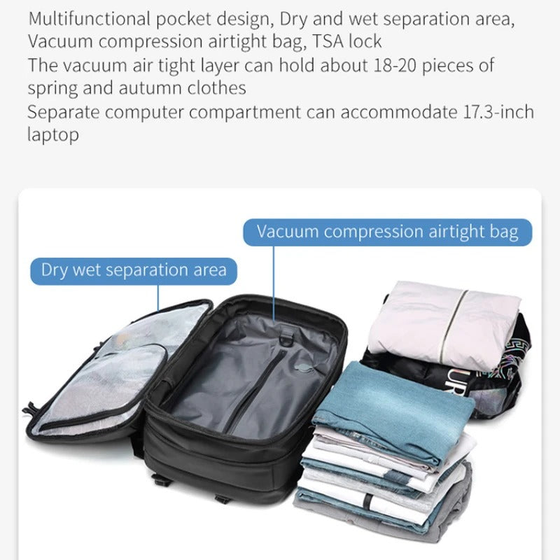 High Quality 75L Vacuum Backpack + FREE Pump ( worth $30 )