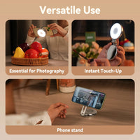 Thumbnail for TELESIN Smartphone Magnetic Fill Light Mini Selfie Light 3 Modes