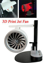 Thumbnail for Jet Engine Desktop With LED Fan USB Equipped with A Humidifier and Red Tail Lights